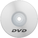 DVD White Icon 128x128 png